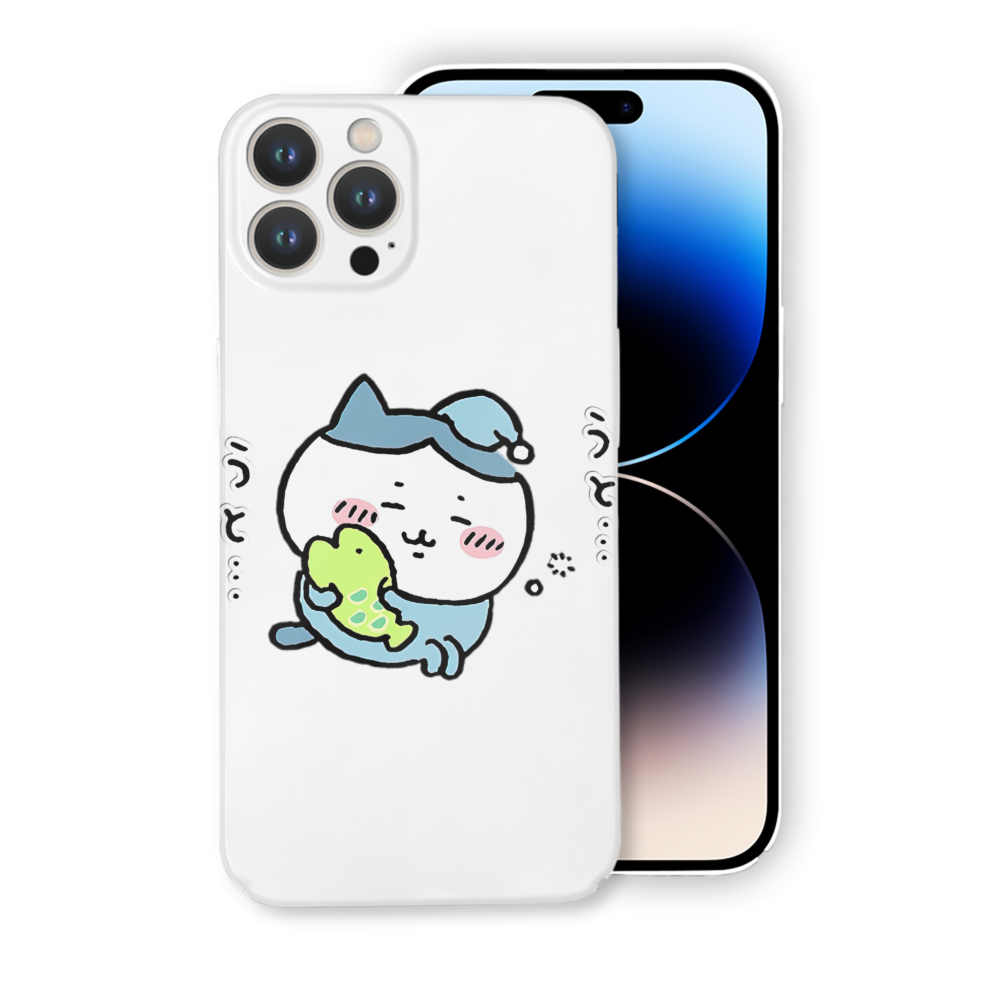 （画像用） ちいかわ ハチワレ Chii-kawa hachiware 【iPhone 14シリーズ対応】ハードケース